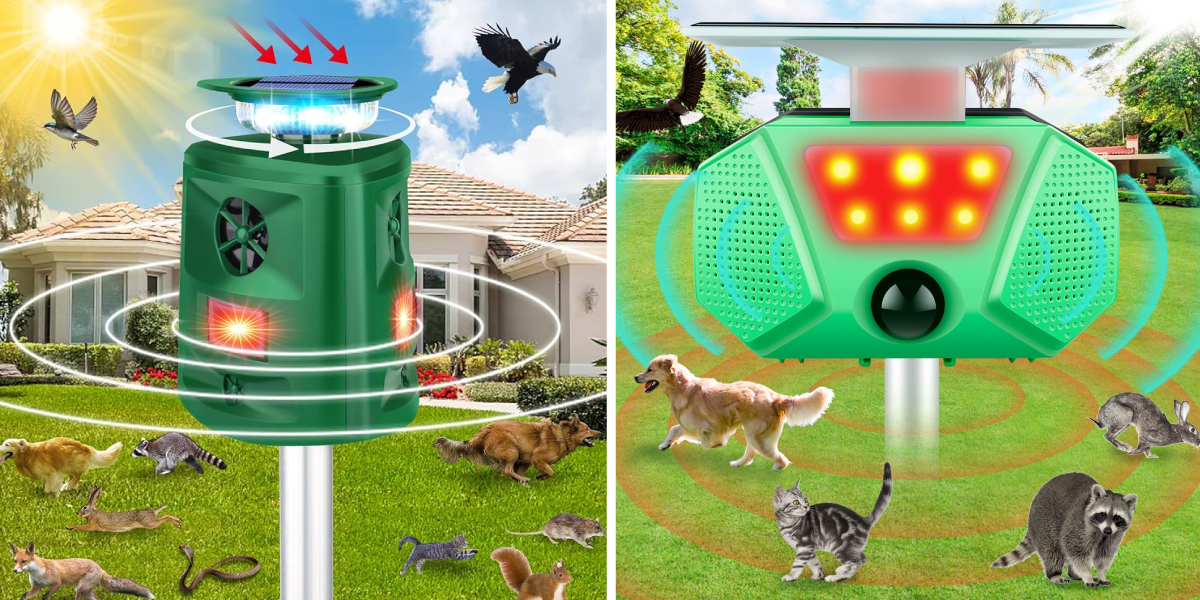 Add Motion Lights and Repellents Add Motion Lights and Repellents